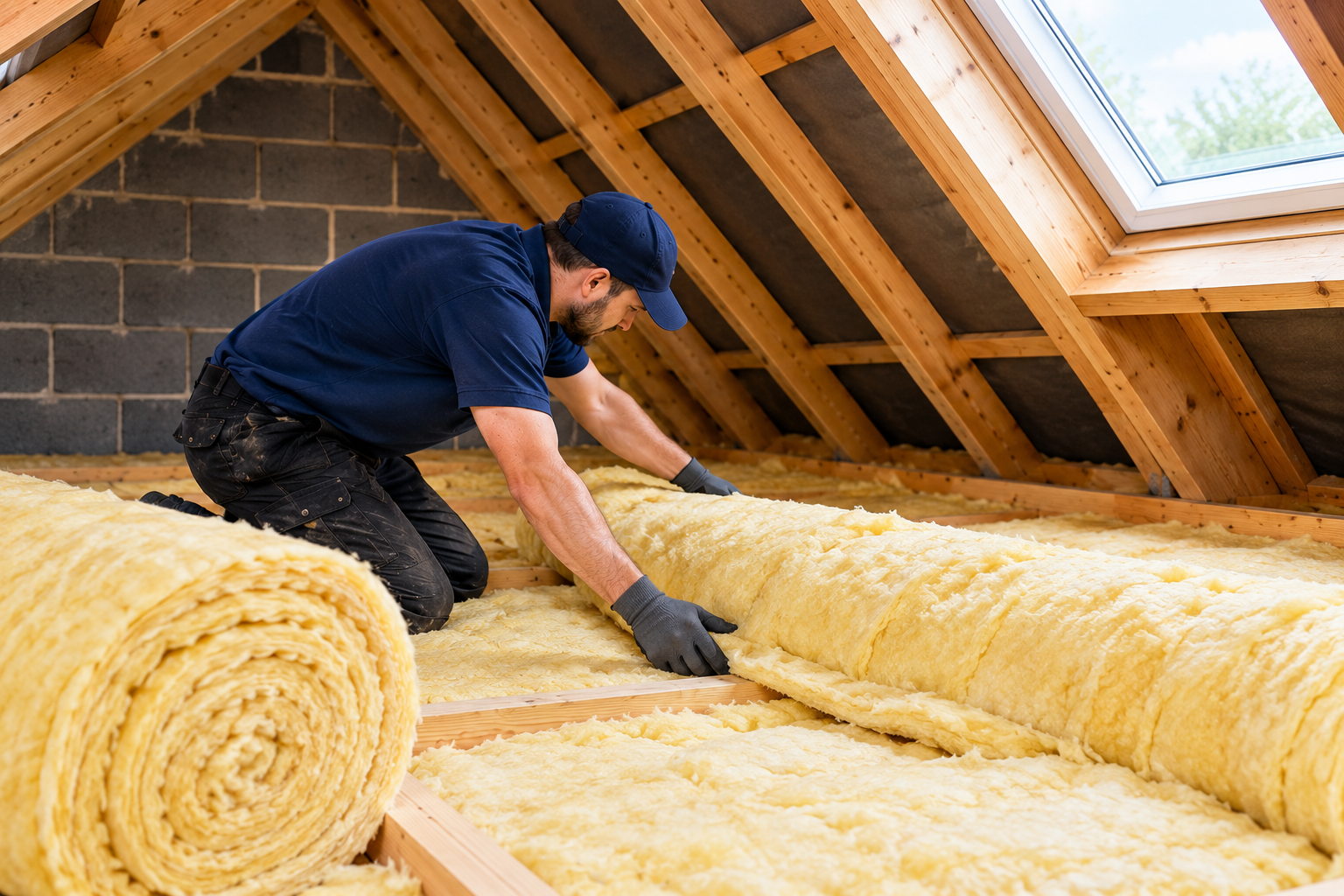 Our Loft Insulation Work in Birmingham